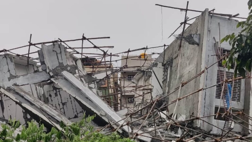 1 killed after under-construction building collapses in Bengaluru amid heavy rain | Latest News India