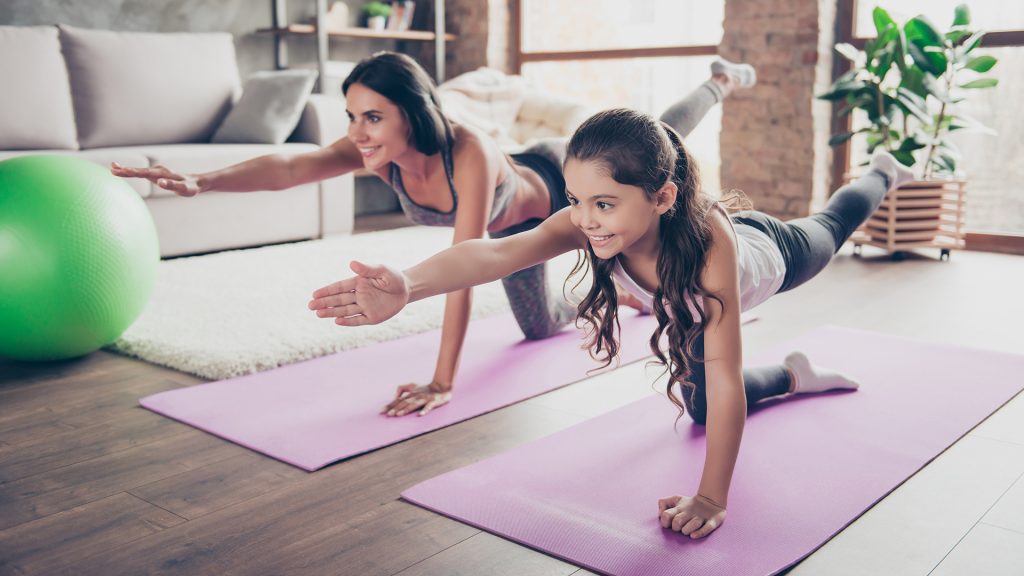 bird dog home abs workout