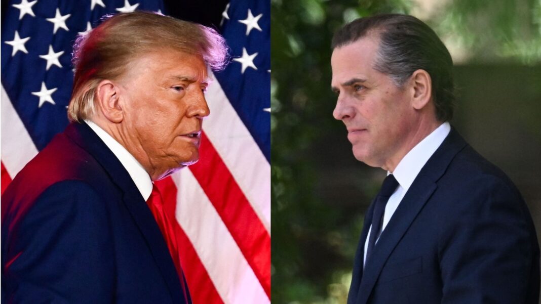 Donald Trump says he may extend an olive branch to ‘bad boy’ Hunter Biden if re-elected: ‘See, unlike Joe Biden…’