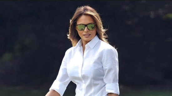 Melania Trump's memoir reveals her early modeling journey, highlighting a talent competition that led to both success and a sense of betrayal after her prize money disappeared.(X, formerly Twitter)