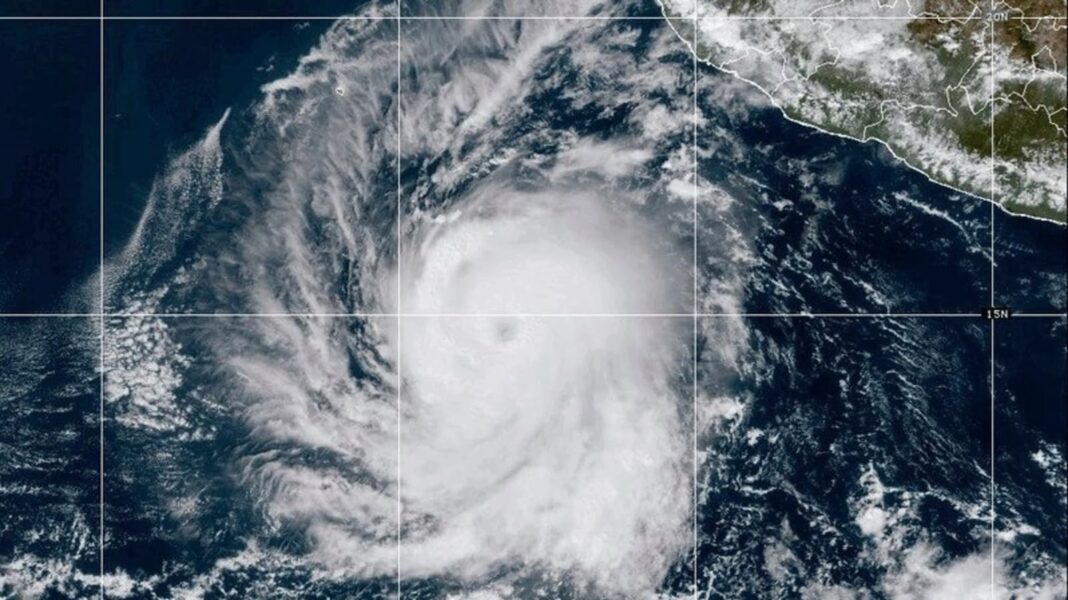 Hurricane Kristy strengthens into Category 3 storm in Pacific Ocean