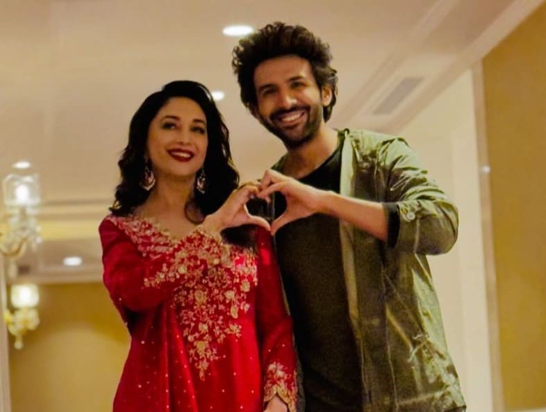 Kartik Aaryan And Madhuri Dixit's Enjoyable-Crammed "Madhu-Reel" Is A Pure Delight To Watch