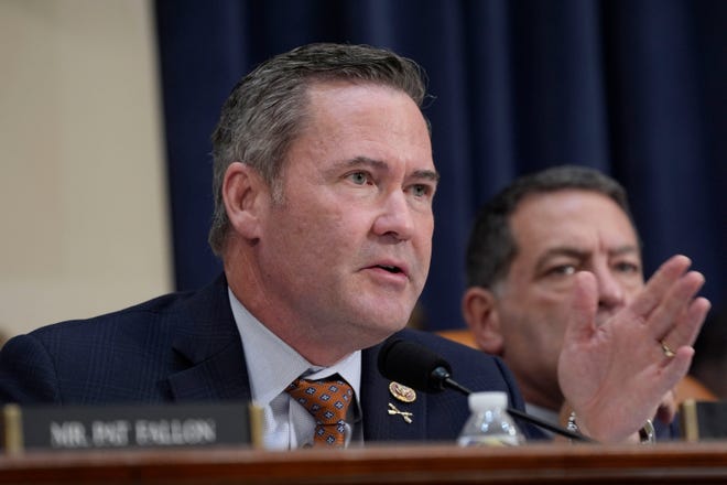 Sep 26, 2024; Washington, DC, USA; Rep. Mike Waltz, R-Fla., speaks during a congressional task force hearing on the assassination attempt of former President Donald J. Trump in Butler, Pa. on July 13, 2024.