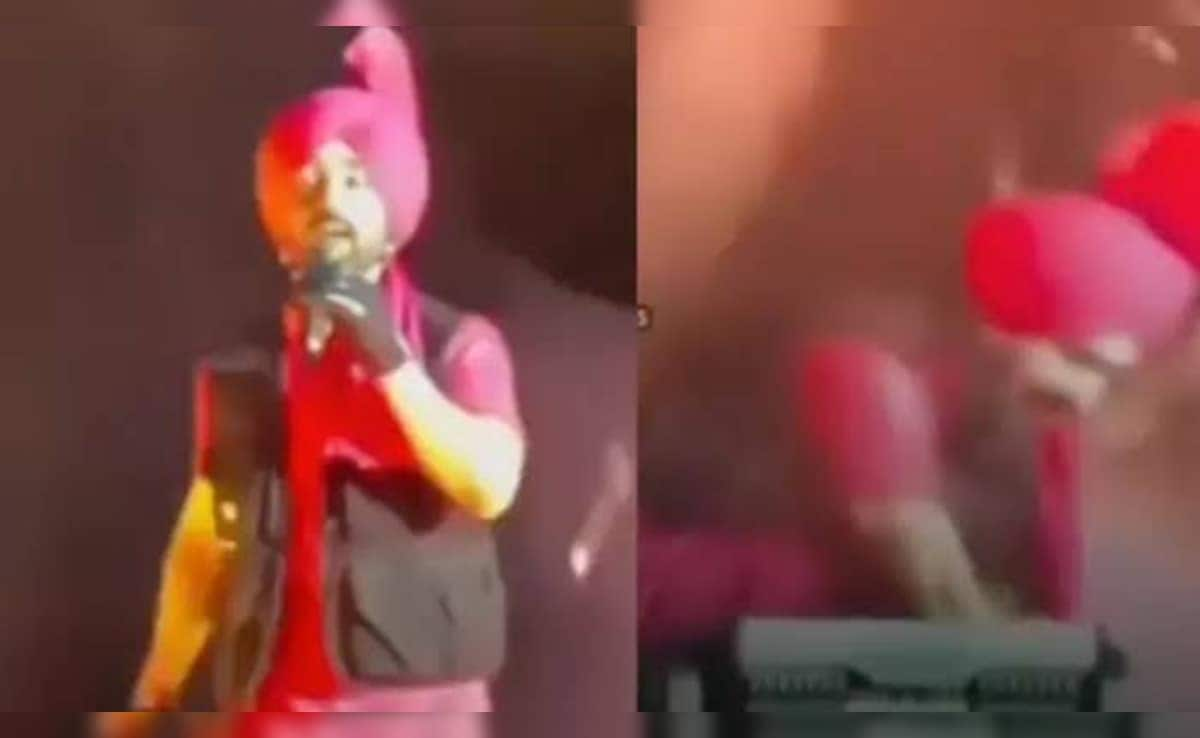 Diljit Dosanjh Falls On Stage Throughout Ahmedabad Live performance. Watch