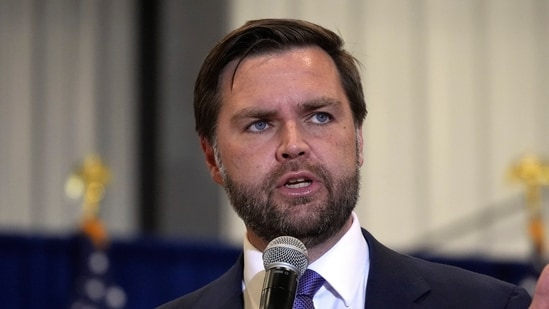 JD Vance claims teens ‘become trans’ to get into top colleges (AP Photo/Gene J. Puskar)(AP)