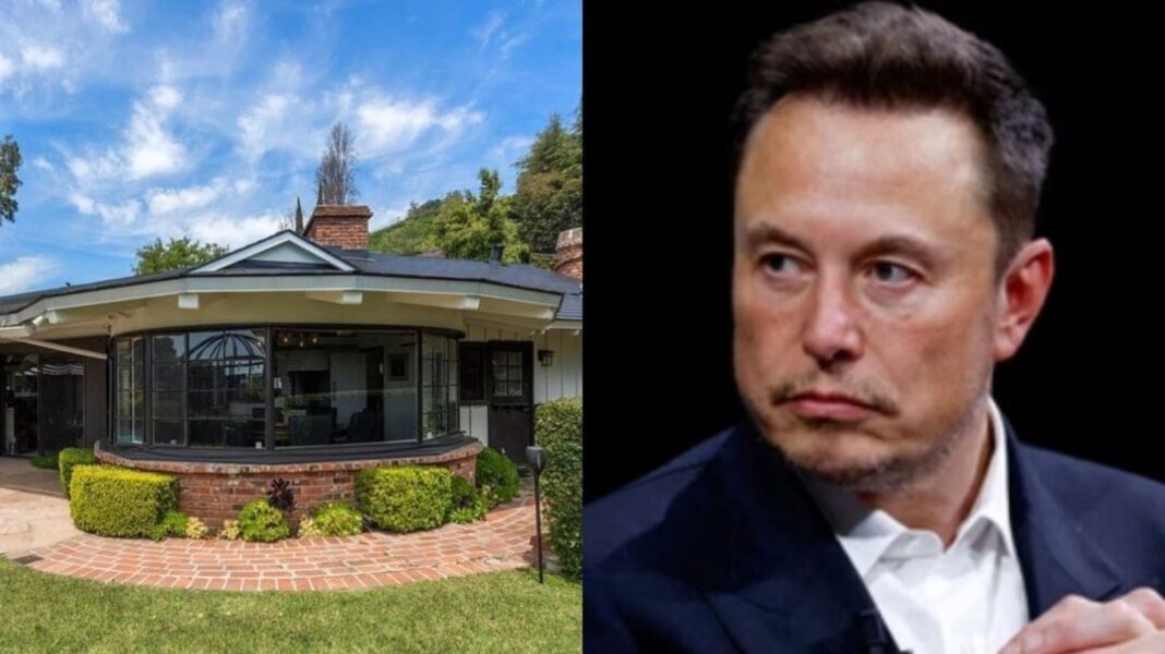 Elon Musk's former LA home suffers over $3m price chop before hitting foreclosure auction block