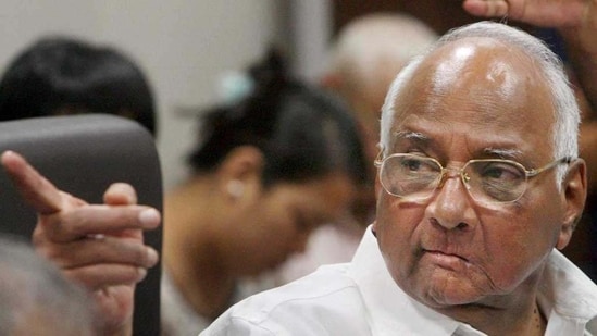 Former Union minister and NCP (SP) chief Sharad Pawar . (PTI FILE)