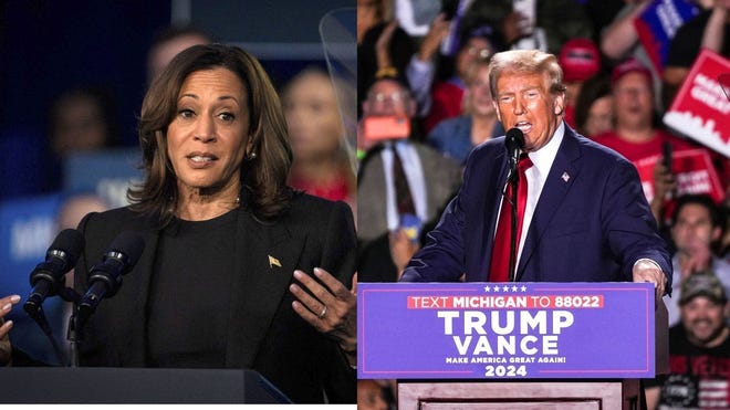 Harris and Trump make last marketing campaign push