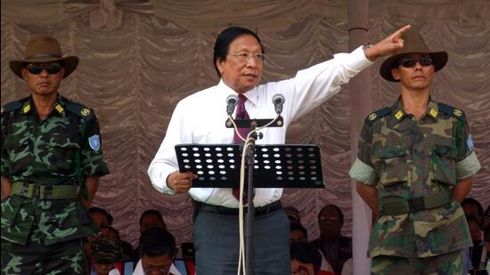 NSCN-IM leader Thuingaleng Muivah (FILE PHOTO)