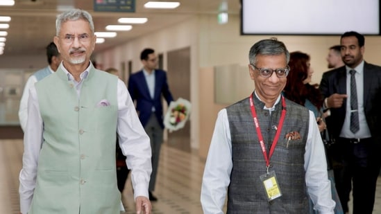 External Affairs Minister S Jaishankar in Brisbane, Australia(PTI)