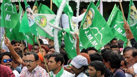 Santhal Pargana is considered JMM’s bastion, where the party with its allies won 14 of the 18 seats in 2019 election. (HT Photo)