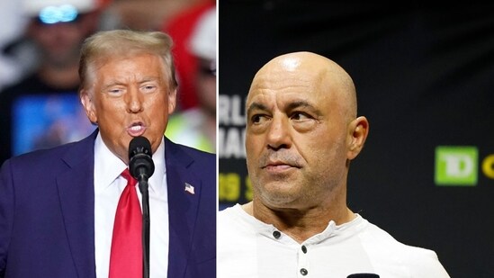 Donald Trump and Joe Rogan 