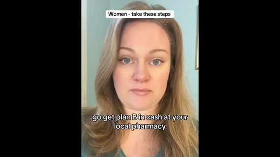 TikToker urges American women to leave their husbands if they voted for Trump (@kaybeecees/TikTok)