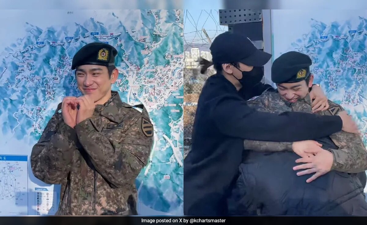 GOT7's Jinyoung Discharged From Army, Reunites With Bambam And Yugyeom. Watch