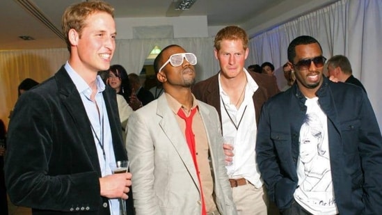 Prince Harry's Spare details his royal experiences, including a concert for Princess Diana with Sean 'Diddy' Combs.(Getty Images)