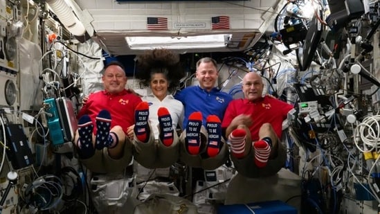 Astronauts Butch Wilmore, Suni Williams and Don Pettit voted early for the presidential election from the International Space Station.