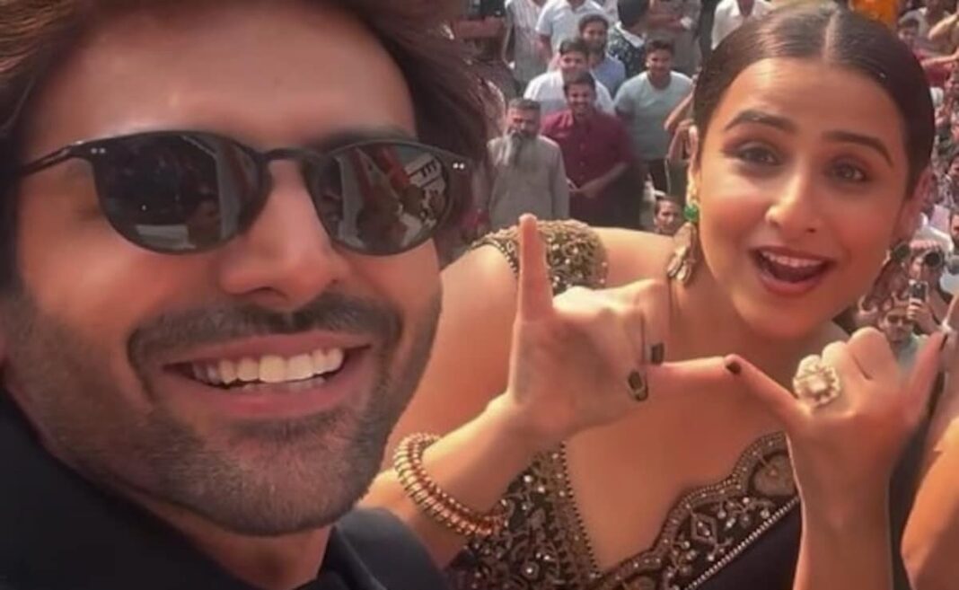 Vidya Balan Tries To Crack Kartik Aaryan’s Girlfriend’s Codename. This is What He Stated