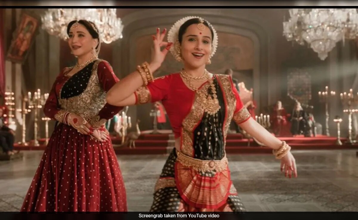 Vidya Balan And Madhuri Dixit Are By no means Out Of Step With The Spirit Of The Movie