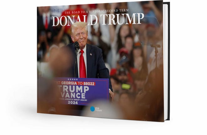 “Donald Trump: The Road to a Historic Second Term" will ship in February.