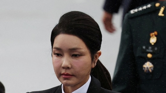 South Korean First Lady Kim Keon Hee has been at the centre of several scandals(REUTERS)