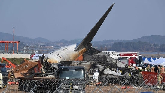 The plane crash in South Korea led to 179 fatalities out of 181 passengers on the flight. (AFP)